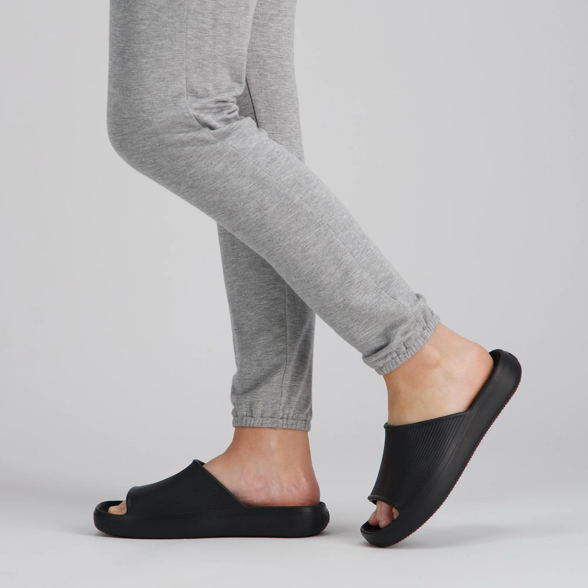 Women's Ribbed Platform Slide - Image 6