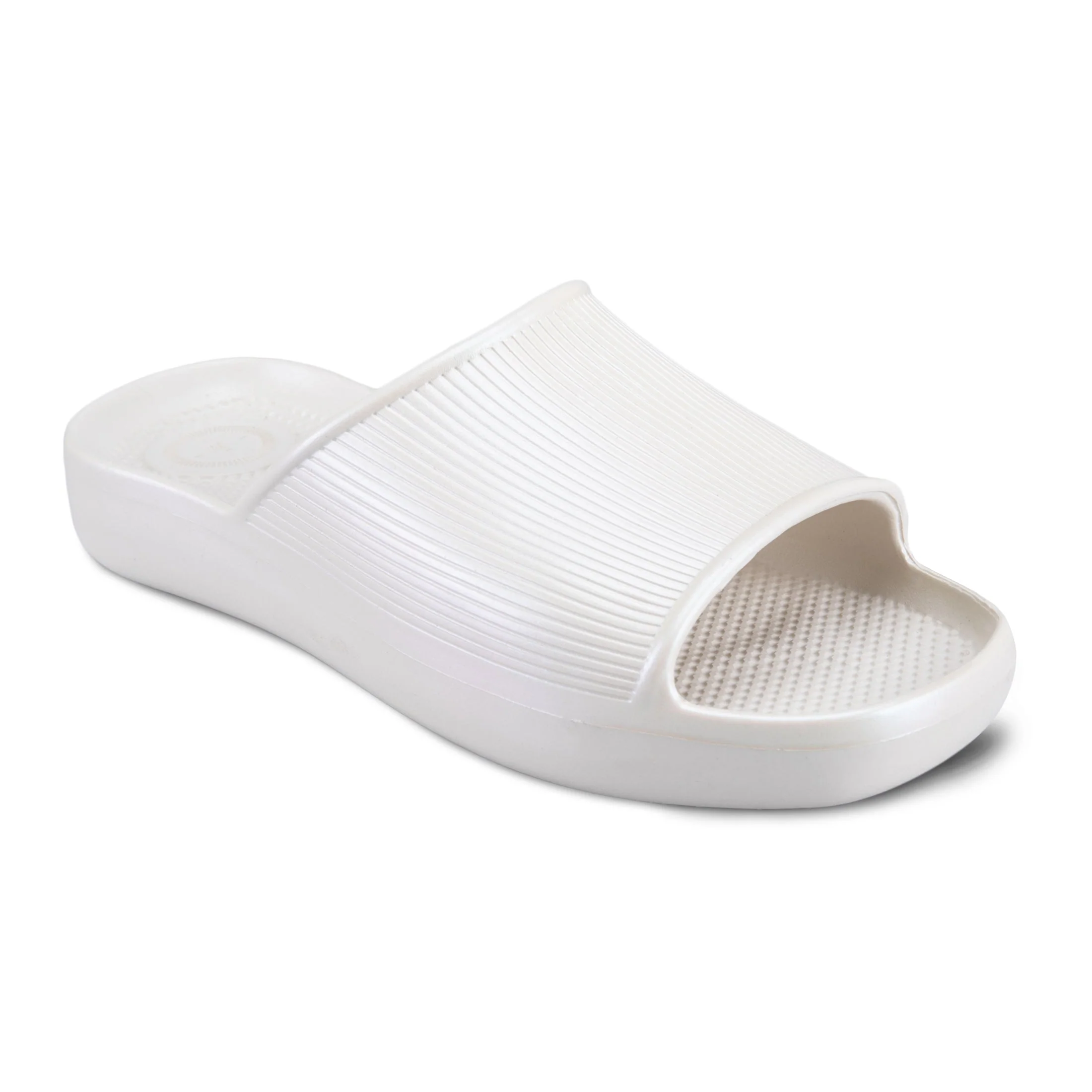 Women's Ribbed Platform Slide - Image 7
