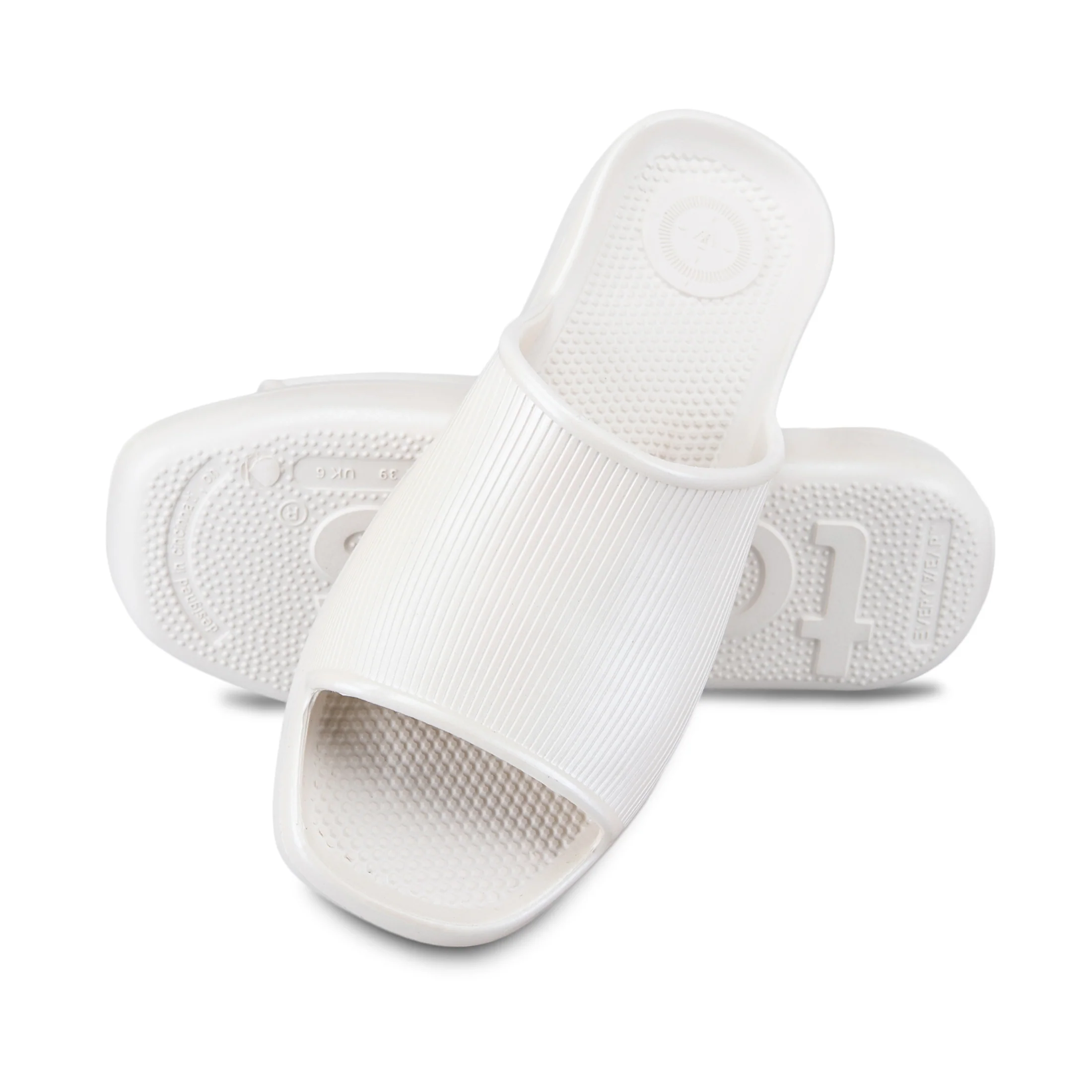 Women's Ribbed Platform Slide - Image 8