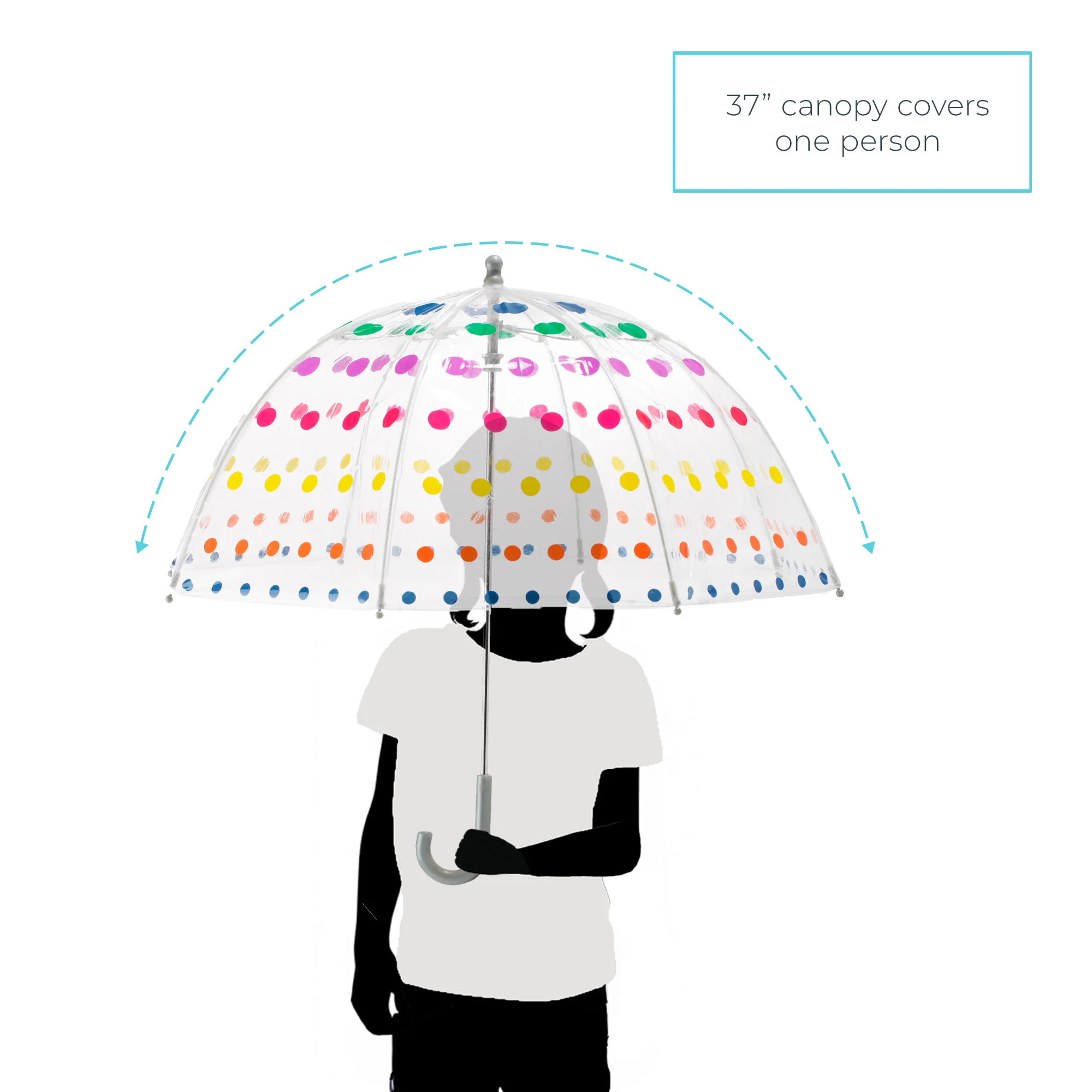 Kid’s Clear Bubble Umbrella - Image 29