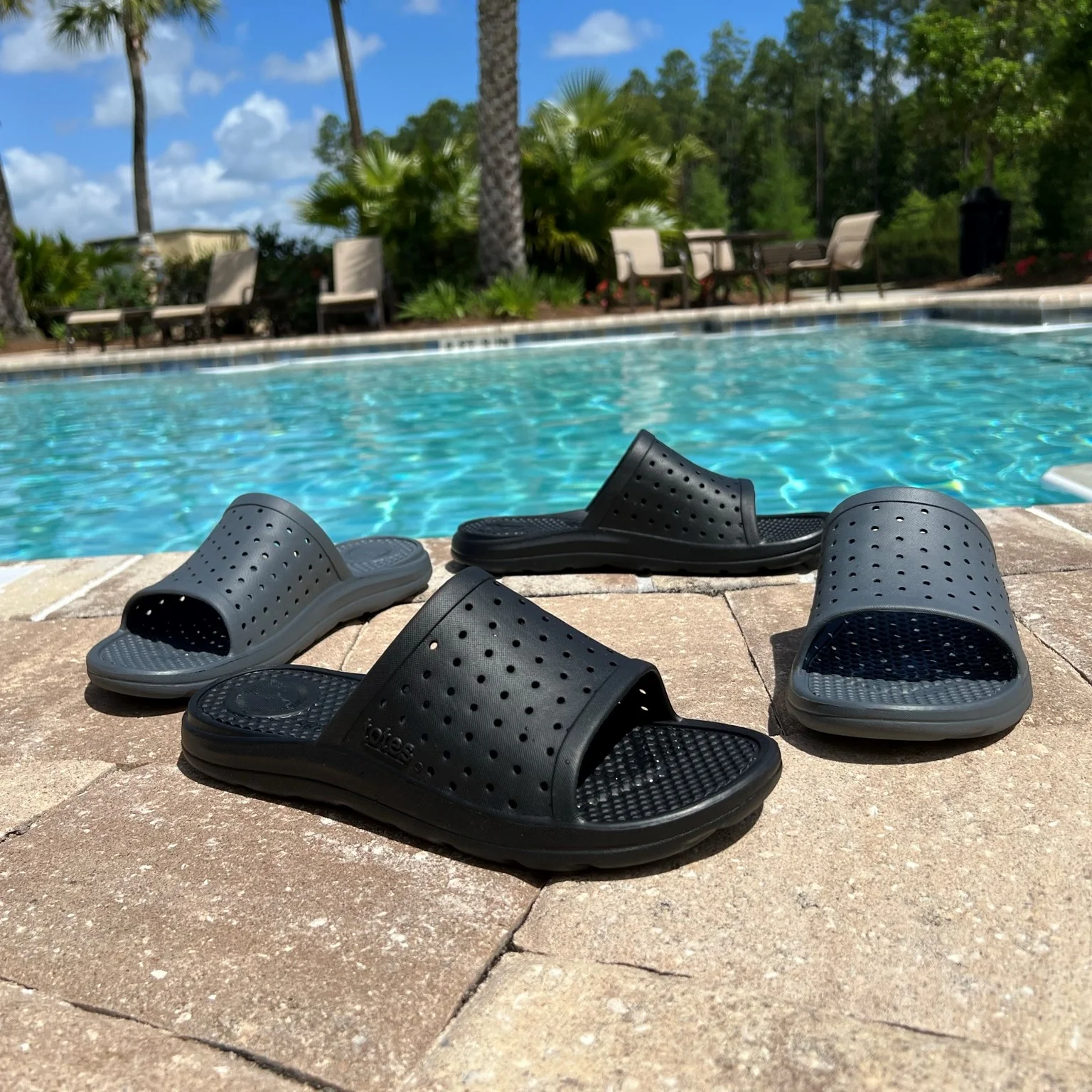Men's Perforated Slide - Image 21