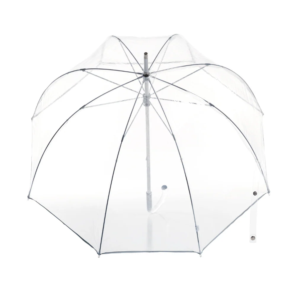Clear Bubble Umbrella with Clear Acrylic Handle - Image 3