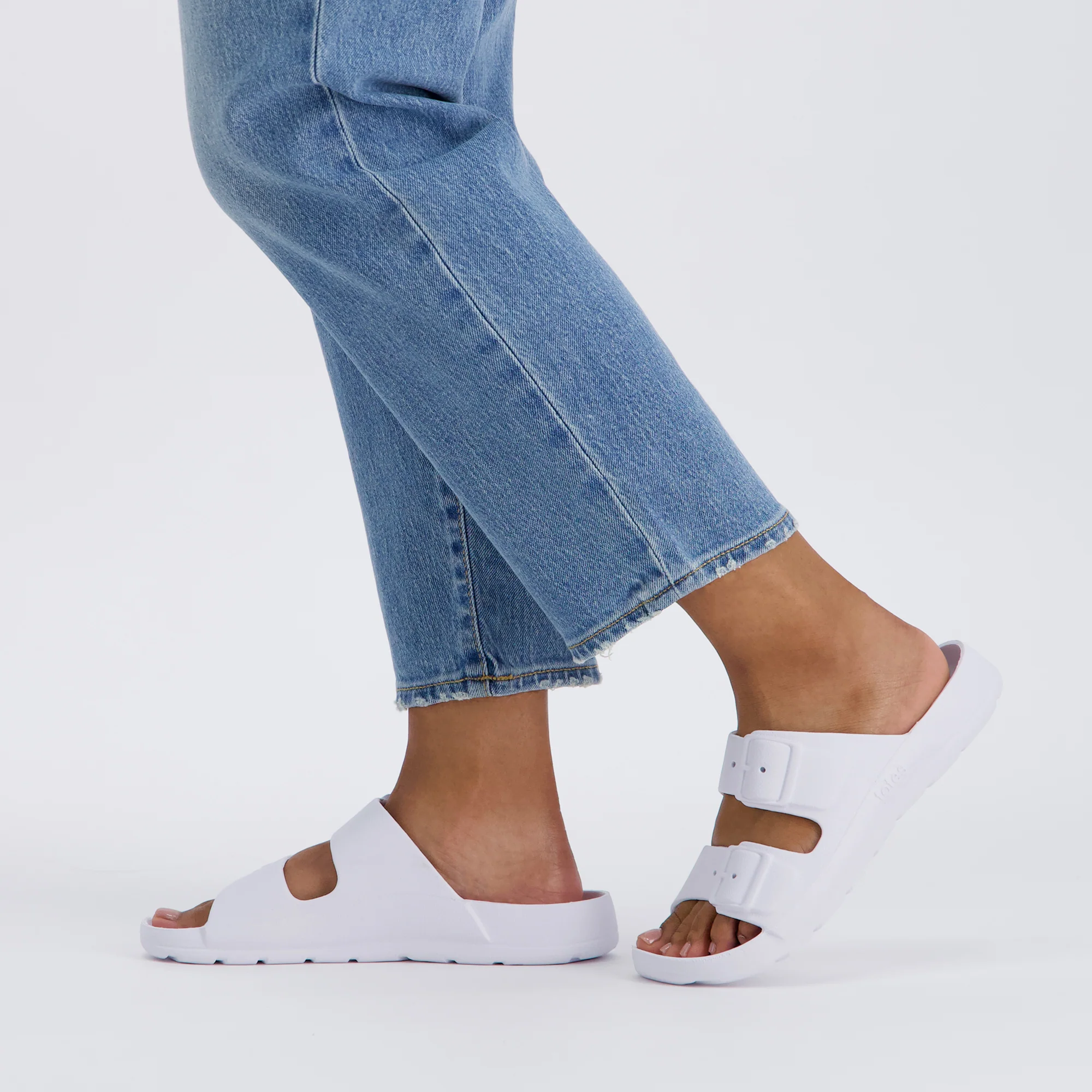 Women's Molded Double Buckle Slide - Image 16
