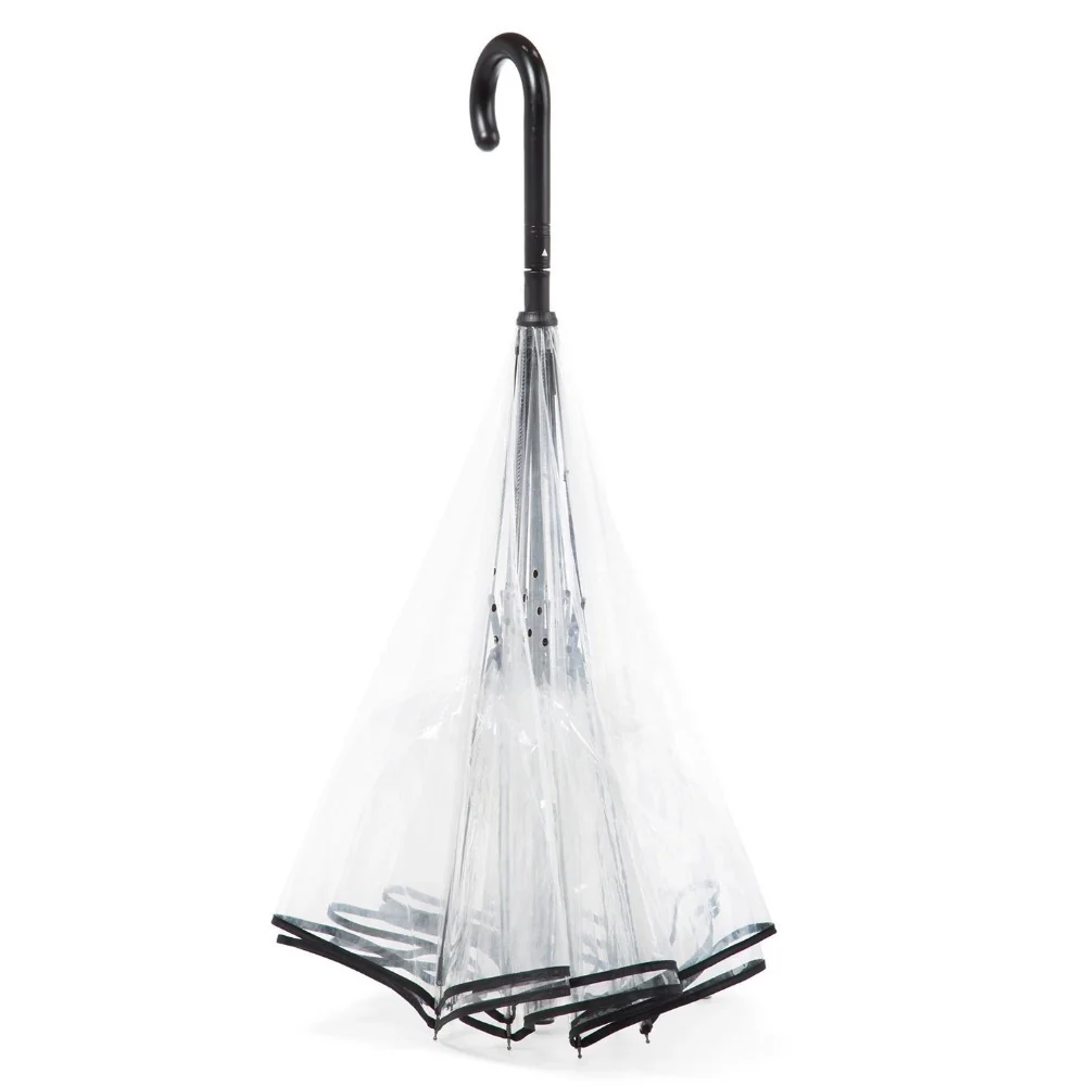 Stick Reverse-Close Umbrella with Under-Canopy Print - Image 34