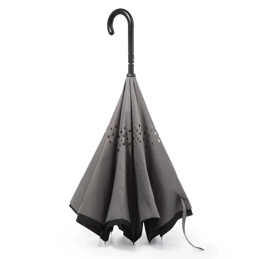 Stick Reverse-Close Umbrella with Under-Canopy Print - Image 55