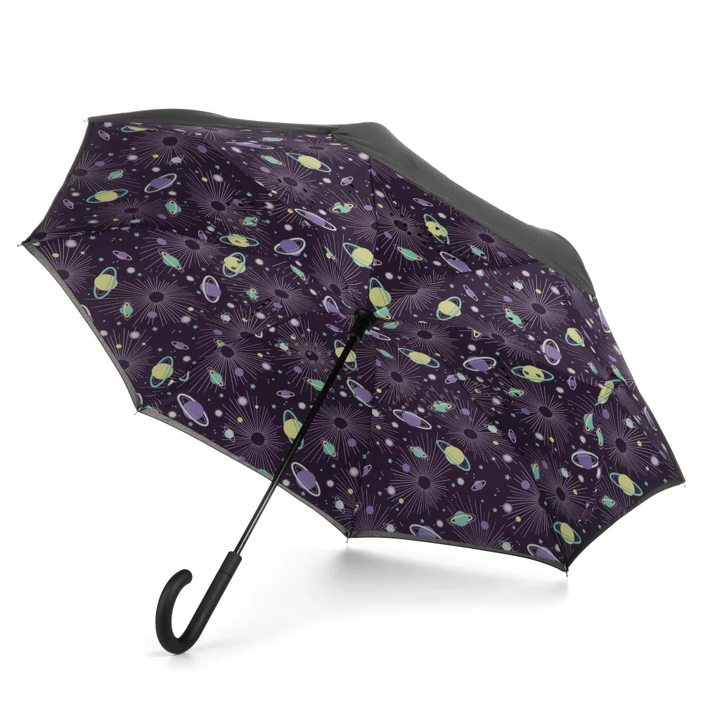 Stick Reverse-Close Umbrella with Under-Canopy Print - Image 56