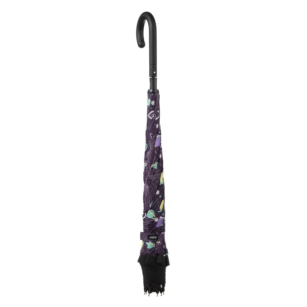 Stick Reverse-Close Umbrella with Under-Canopy Print - Image 57