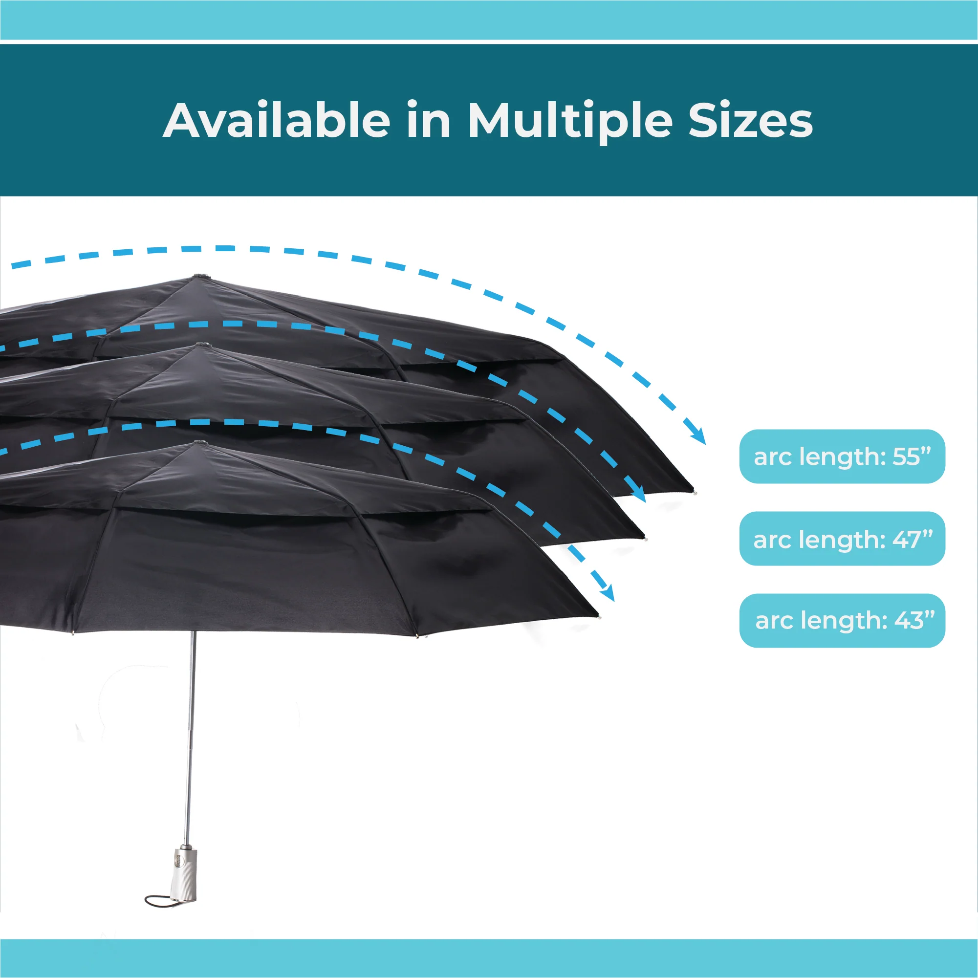 Ultimate Protection Folding Umbrella with Wind & Sun Protection - Image 6