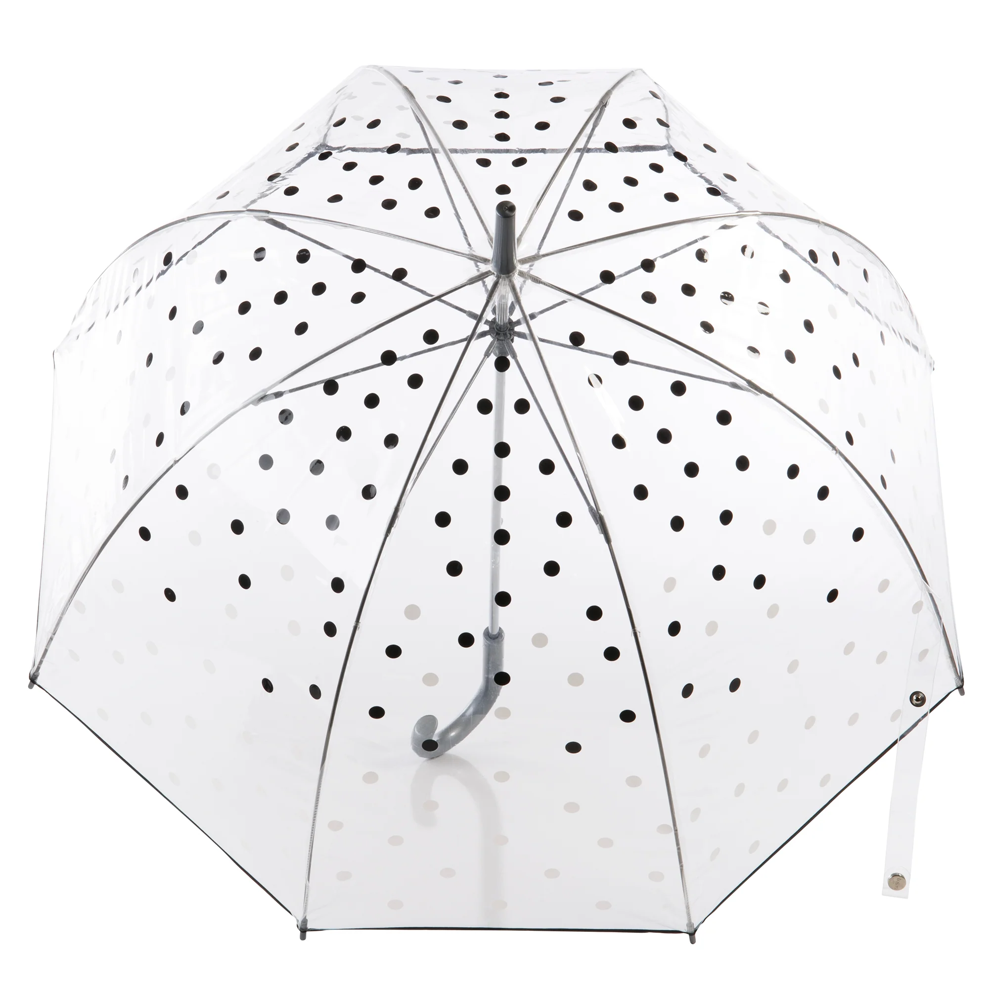Clear Bubble Umbrella with Colorful Accents - Image 21