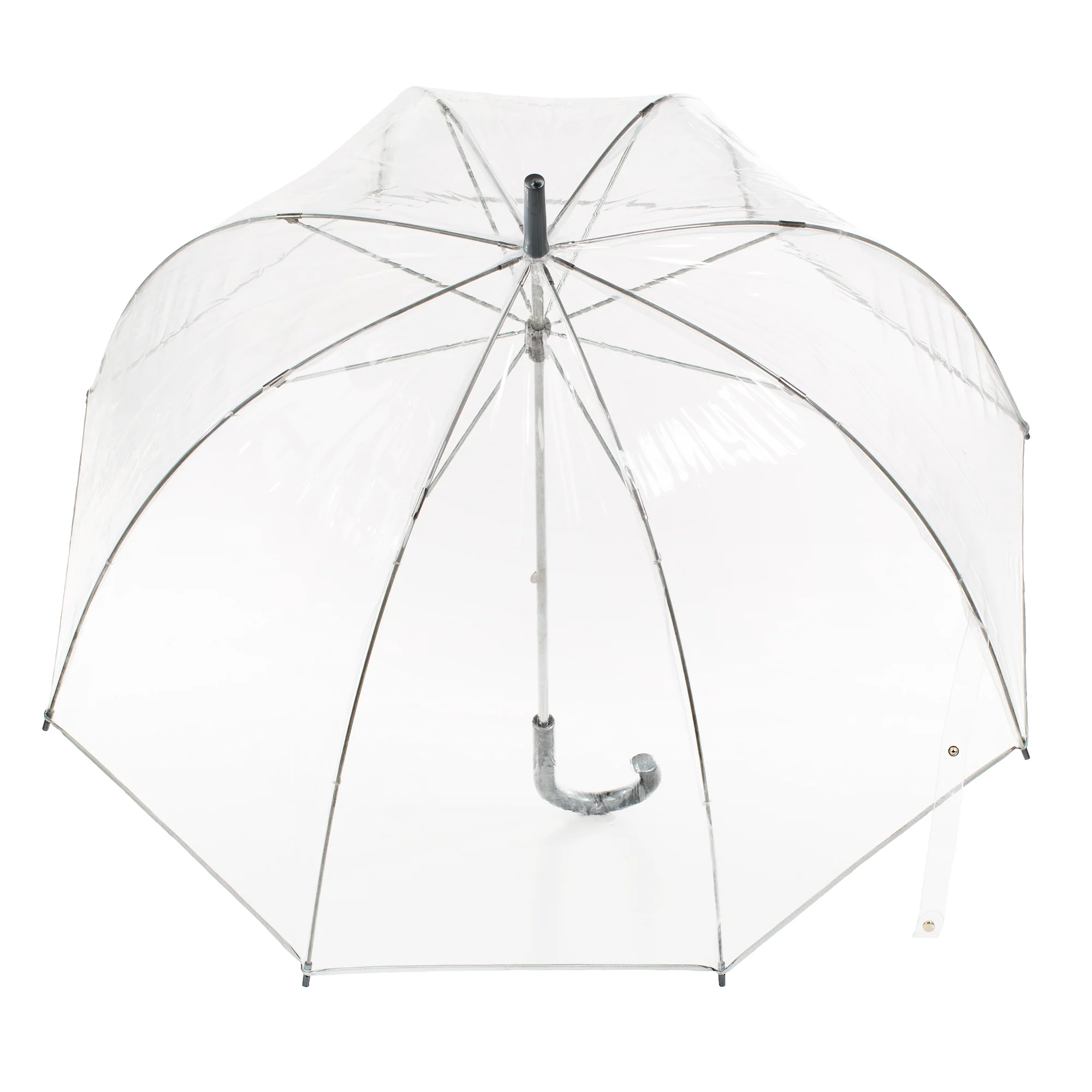 Clear Bubble Umbrella with Colorful Accents - Image 27