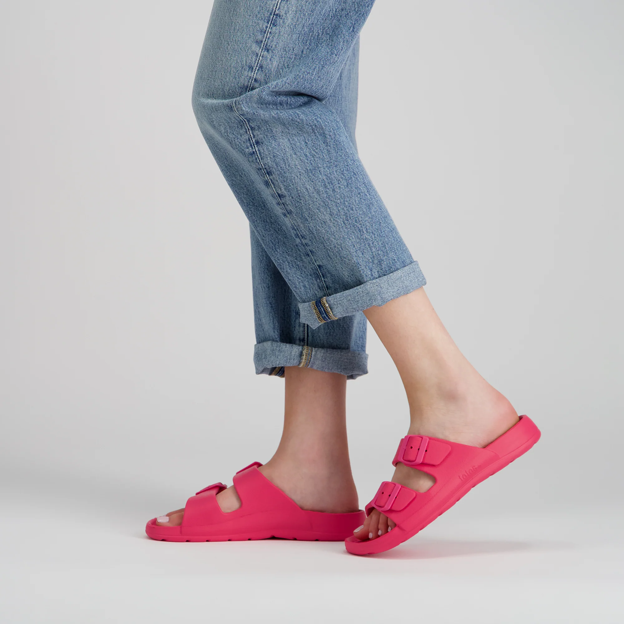 Women's Adjustable Double Buckle Slide - Image 16