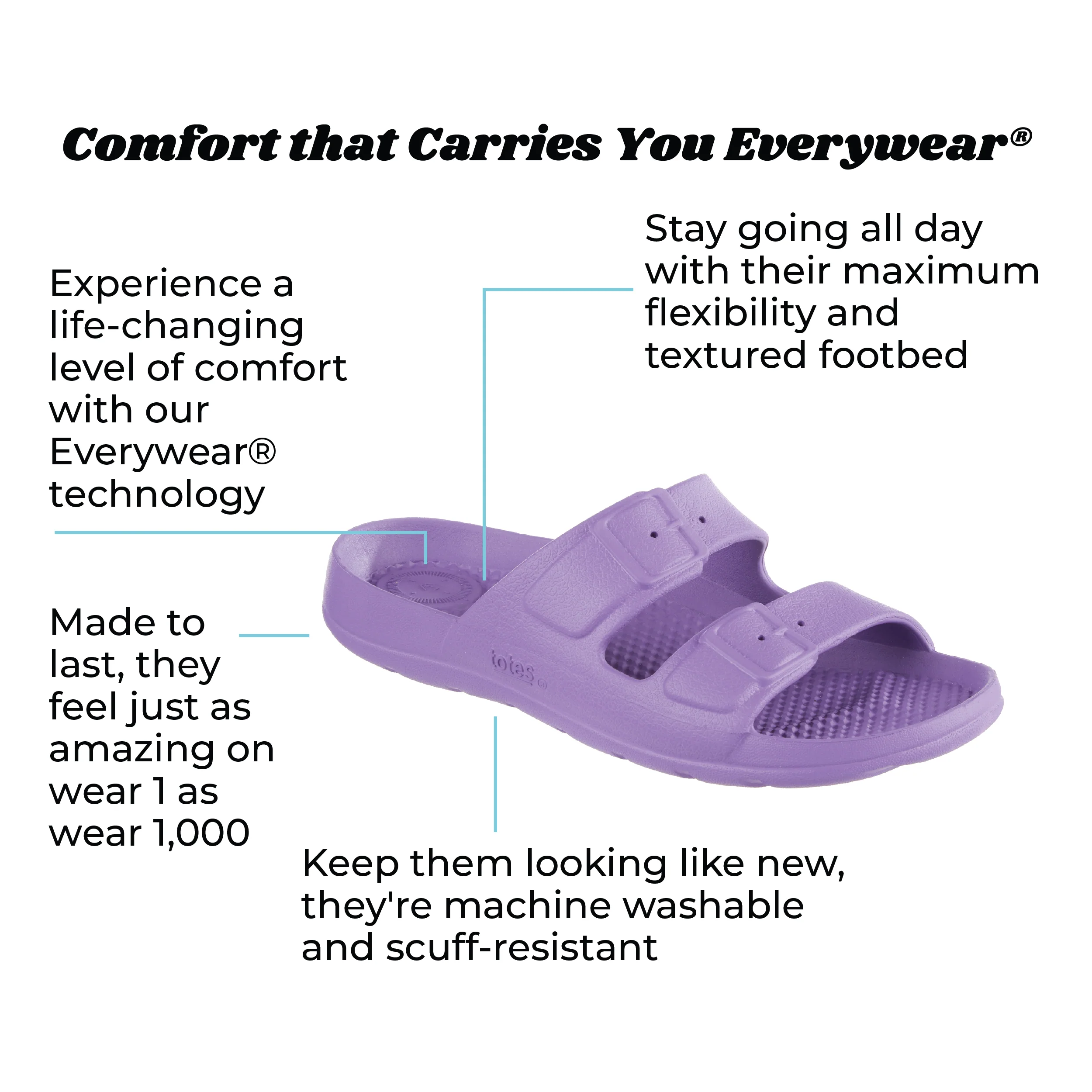 Kid's Double Buckle Slide - Image 37
